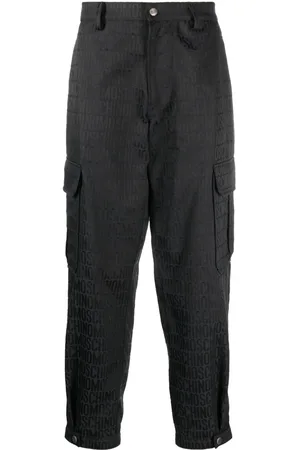 Moschino Logo-print cargo trousers