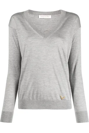 VALENTINO GARAVANI VGold V-neck jumper