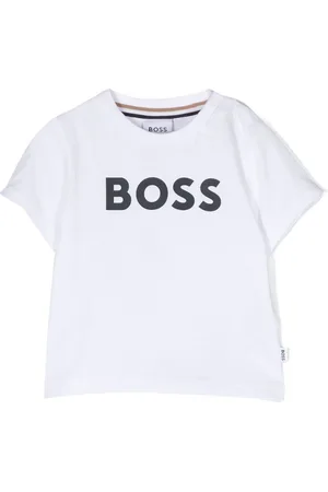 HUGO BOSS Logo-embossed cotton T-shirt
