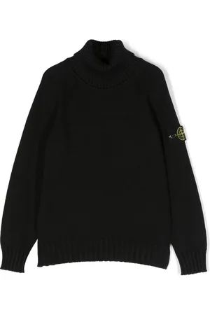 Stone Island Funnel-neck knitted jumper