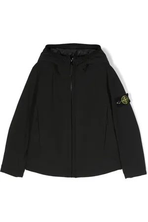 Stone Island Compass-motif zip-up jacket