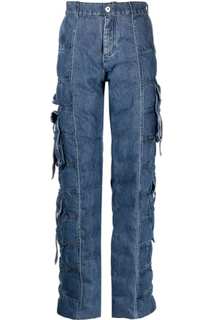ROMEO HUNTE Brick Puffer padded jeans