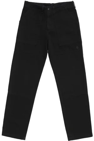 MARCELO BURLON Patchwork straight-legged trousers