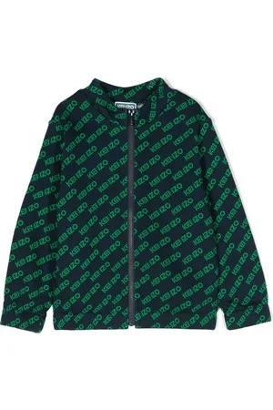 Kenzo Logo-print cotton jacket