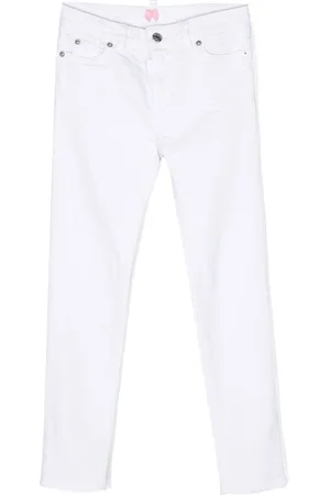 Dsquared2 Straight-leg cotton-blend jeans