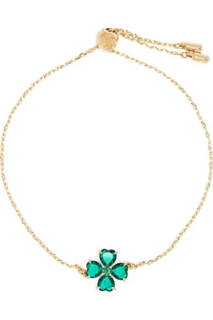 Swarovski Idyllia clover-charm bracelet