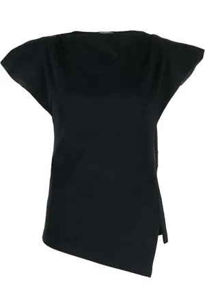 Isabel Marant Sebani padded asymmetric T-shirt