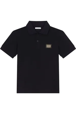 Dolce & Gabbana Logo-plaque polo shirt