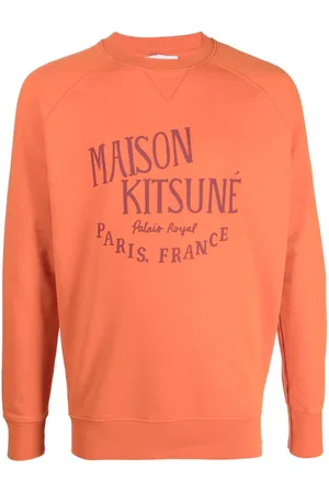 Maison Kitsuné Logo-print cotton sweatshirt
