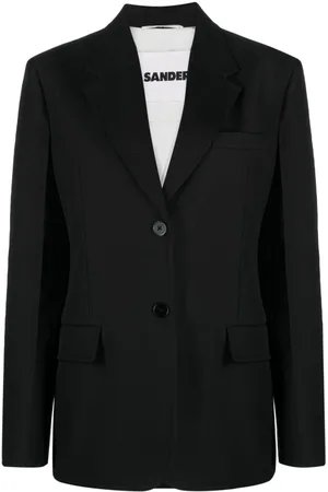 Jil Sander Single-breasted cotton blazer