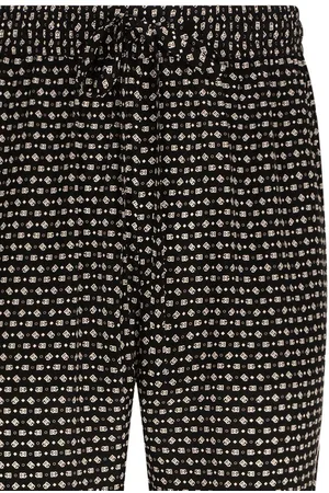 Dolce & Gabbana Logo-print silk trousers