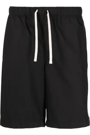 ROMEO HUNTE Logo-patch cotton shorts