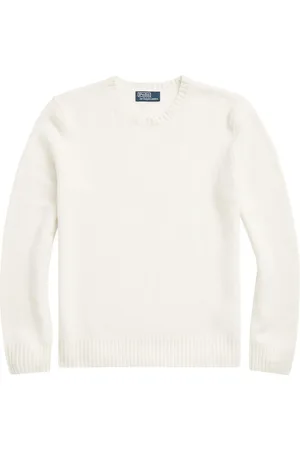 Ralph Lauren Ribbed-trim cotton jumper