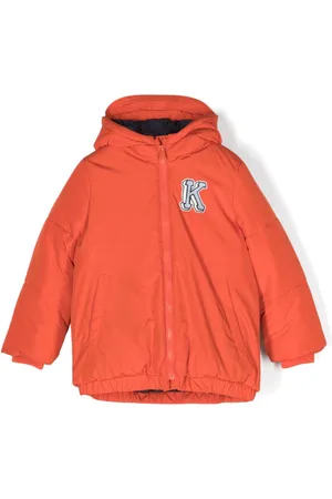 Kenzo Logo-print hooded jacket