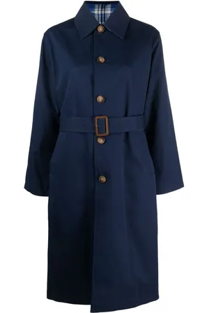 Ralph Lauren Single-breasted cotton midi coat