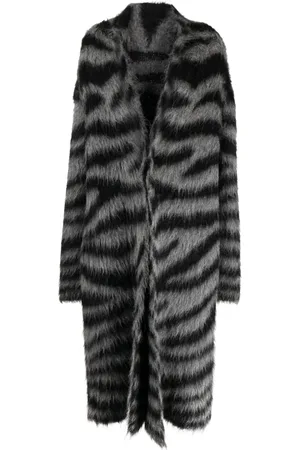 MONSE Zebra-print long cardigan