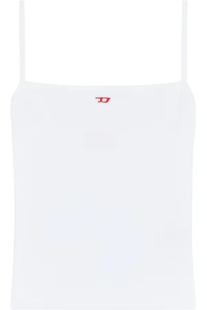 Diesel T-Hop-D logo-appliqu?? tank top