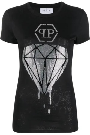 Philipp Plein Diamond rhinestone-embellished T-shirt