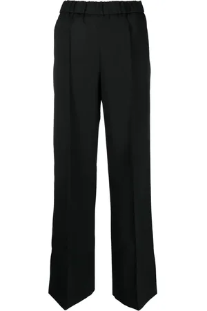 Jil Sander Pressed-crease wool straight trousers
