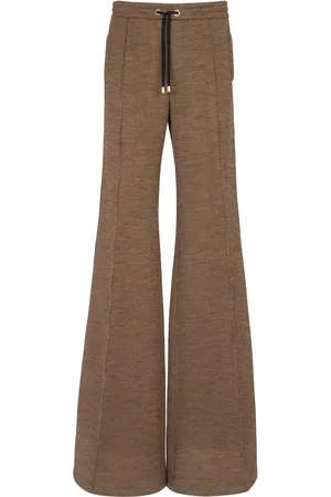 Balmain Flared drawstring trousers