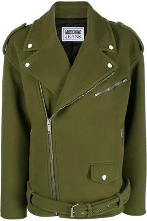 Moschino Notched-lapels military jacket