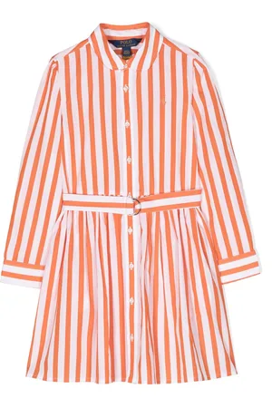 Ralph Lauren Stripe-print belted dress