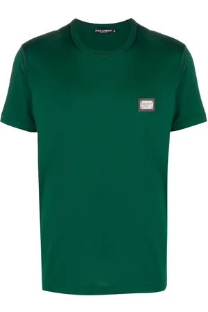 Dolce & Gabbana Logo-patch cotton T-shirt