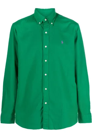 Ralph Lauren Polo Pony logo-embroidered cotton shirt