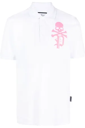 Philipp Plein Skull & Bones polo shirt