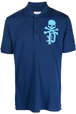 Philipp Plein Skull & Bones logo-print T-shirt