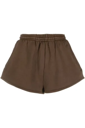 Entire Studios Washed elasticated-waistband shorts