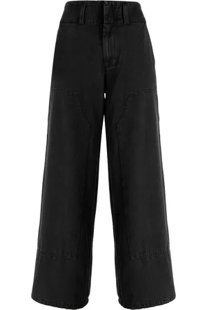 SEA High-rise wide-leg trousers