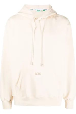 GCDS Logo-detail drawstring hoodie