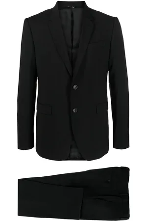 ERALDO Notched-lapel single-breasted wool suit