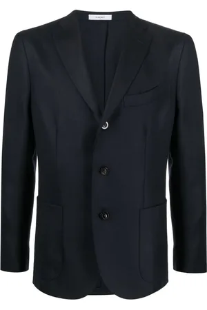 Boglioli Single-breasted virgin wool blazer