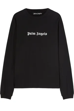 Palm Angels Embroidered-logo long-sleeve T-shirt