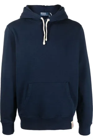 Ralph Lauren Logo-patch cotton-blend hoodie