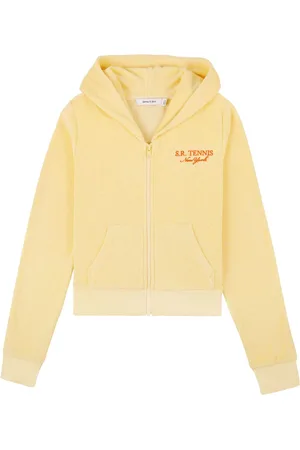 Sporty & Rich Tennis terrycloth-effect hoodie
