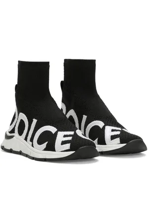 Dolce & Gabbana Logo-print sock-style sneakers