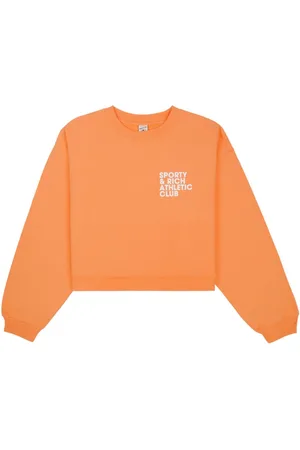 Sporty & Rich Exercise Often cropped sweatshirt