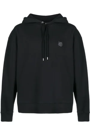 Maison Kitsuné Fox-motif cotton hoodie