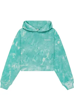 Sporty & Rich Serif logo-embroidery hoodie