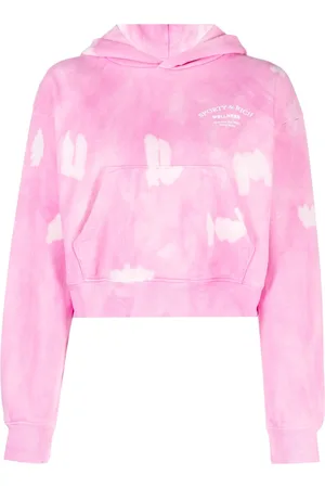 Sporty & Rich Wellness tie-dye cotton hoodie
