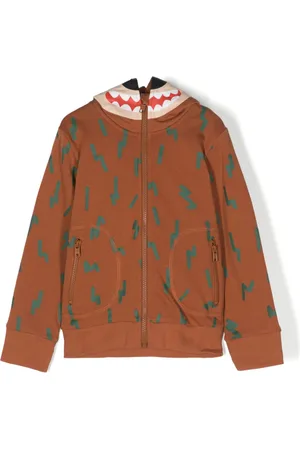 Stella McCartney Grizzly Bear zip-up hoodie