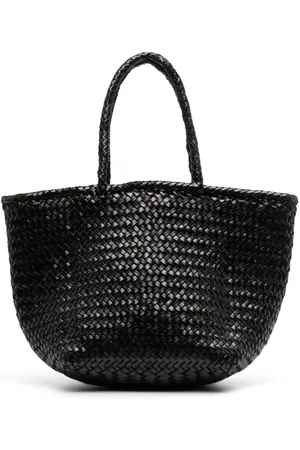 Dragon Diffusion Grace Basket leather tote bag