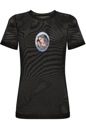 Dolce & Gabbana 1998 Madonna mesh T-shirt
