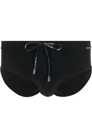Dolce & Gabbana Logo-patch swim trunks