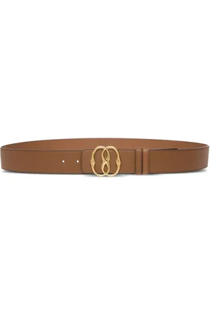 Bally Emblem logo-buckle belt