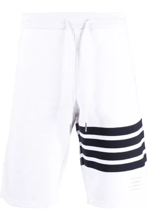 Thom Browne 4-Bar cotton track shorts