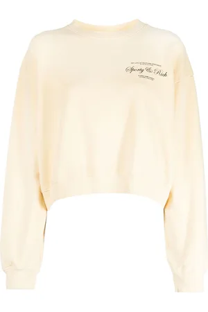 Sporty & Rich Logo-print cotton sweatshirt